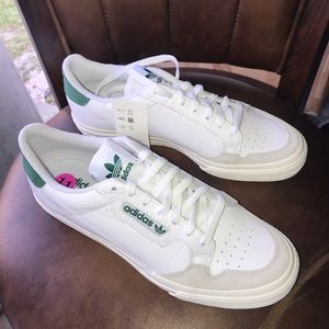 adidas originals continental 80 vulc sneakers in leather